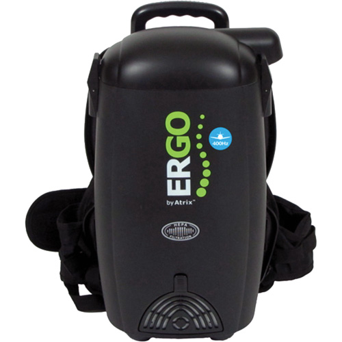 Aspirateur HEPA de style sac-&agrave;-dos ERGO pour aviation Distribution Jean Lapalme