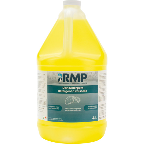 Savon au citron pour vaisselle, Liquide, 4 L, Citron Distribution Jean Lapalme