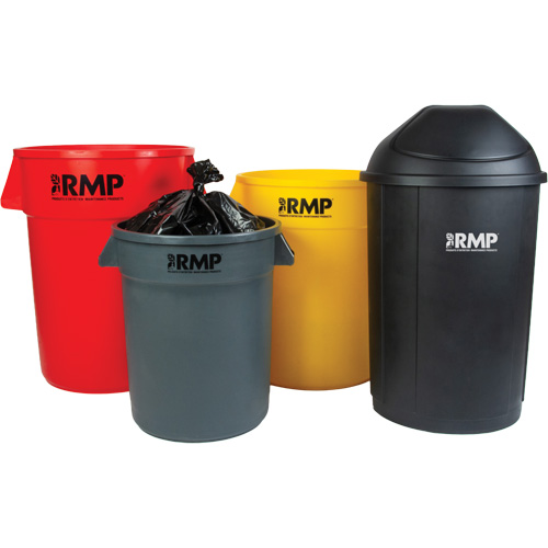 Garbage Bin, Polyethylene, 44 US gal. Distribution Jean Lapalme