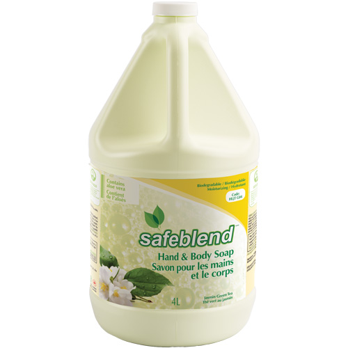 Jasmine Green Tea Hand & Body Soap, Liquid, 4 L, Scented Distribution Jean Lapalme