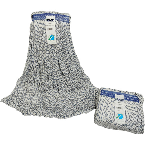 Candy-Striped Mop Head, Floor Finishing, Synthetic, Loop Style Distribution Jean Lapalme