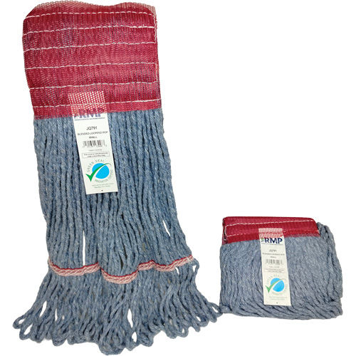 Wide-Band Mop Head, Antimicrobial/Floor Finishing/Specialty, Cotton/Rayon/Synthetic, Loop Style Distribution Jean Lapalme