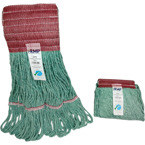 Wide-Band Mop Head, Antimicrobial/Floor Finishing/Specialty, Cotton/Rayon/Synthetic, Loop Style Distribution Jean Lapalme