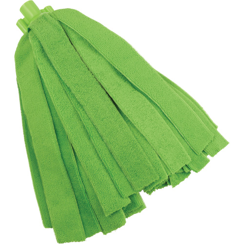 Socket Mop, Green, Microfibre, Cut Style Distribution Jean Lapalme
