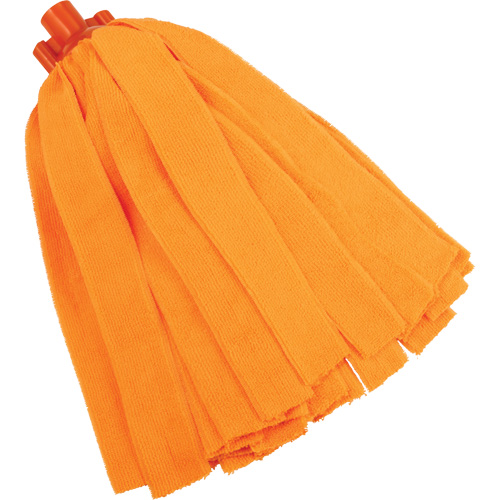 Vadrouille &agrave; fente, orange, Microfibre, Style Coup&eacute; Distribution Jean Lapalme