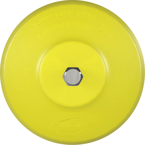 Brosse ronde HyDrive pour perceuse, Soies Tr&egrave;s ferme, Longueur de 3-1/10", Jaune Distribution Jean Lapalme