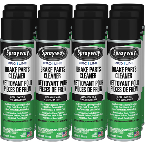 Pro Line Brake Parts Cleaner with Ultra Low VOC, Aerosol Can Distribution Jean Lapalme