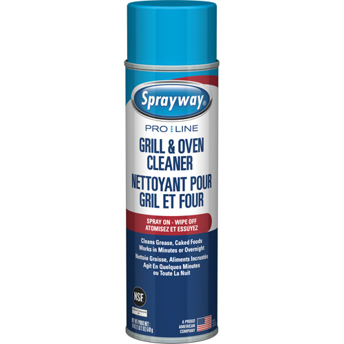 Nettoyant industriel pour grills et fours, 20 oz, Canette a&eacute;rosol Distribution Jean Lapalme