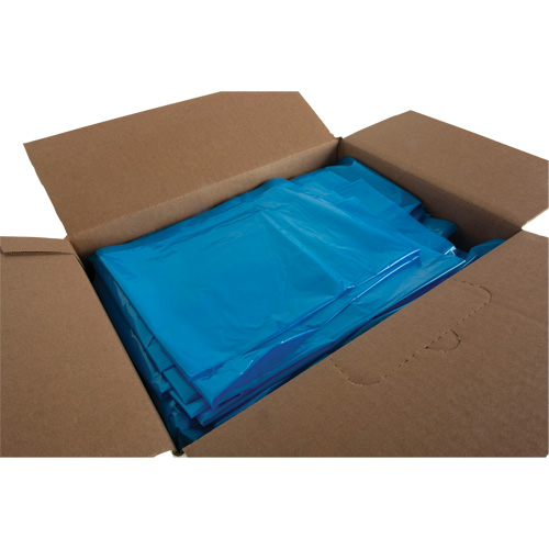 Sacs &agrave; d&eacute;chets de calibre industriel, Fort, 35" la x 50" lo, 0,9 mils, Bleu, Capacit&eacute; 194 L (44 gal.) Distribution Jean Lapalme