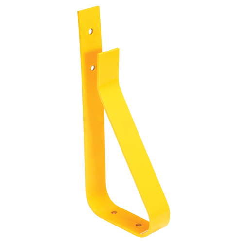 Poteau de garde-corps, Acier, 10-3/4" lo x 24" h, Jaune Distribution Jean Lapalme