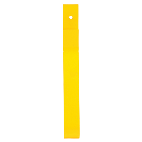 Poteau de garde-corps, Acier, 10-3/4" lo x 24" h, Jaune Distribution Jean Lapalme