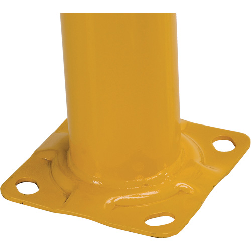 Garde-corps &agrave; profil &eacute;lev&eacute; pour machines, 4' la x 3,5' h, Jaune Distribution Jean Lapalme