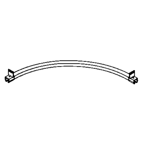 Beam Mounted 90° Curved Curtain Partition Track, 3' L Distribution Jean Lapalme
