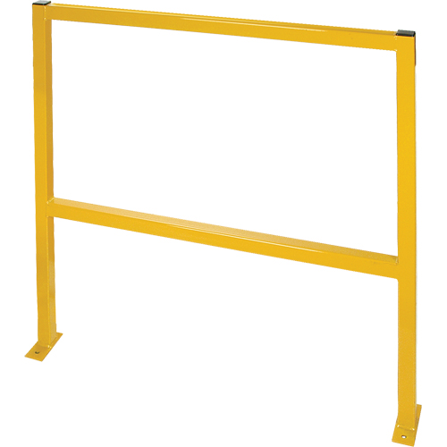 Protecteurs de p&eacute;rim&egrave;tre - Style tubulaire, 48" la x 49-1/2" h, Jaune Distribution Jean Lapalme