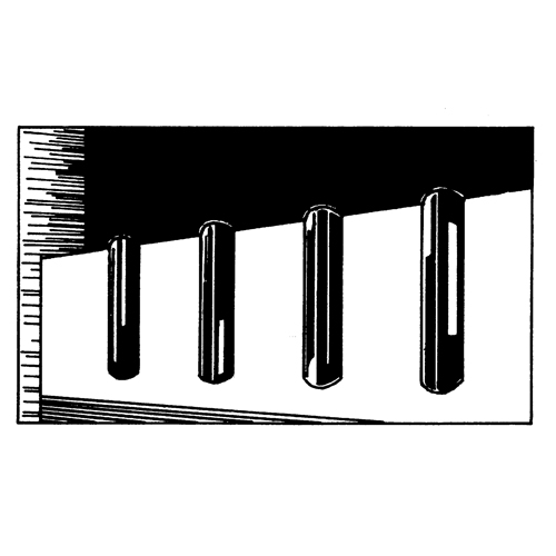 Extruded Rubber Dock Fenders, Rubber, 4-1/2" W x 12" L x 3-3/4" D Distribution Jean Lapalme