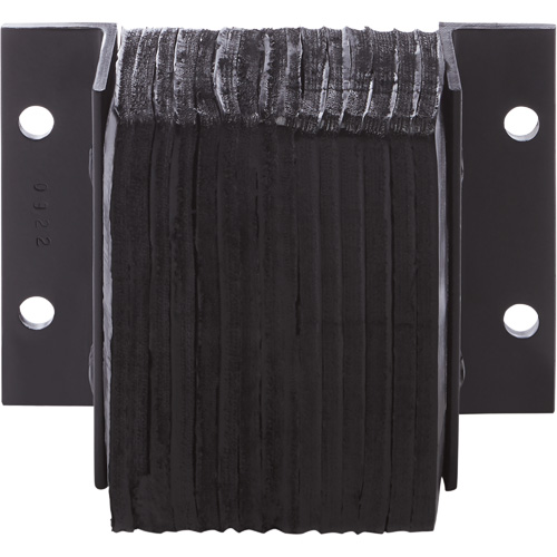 Butoirs de quai lamell&eacute;s, Horizontal, Caoutchouc, 18" la x 4" p x 12" h Distribution Jean Lapalme