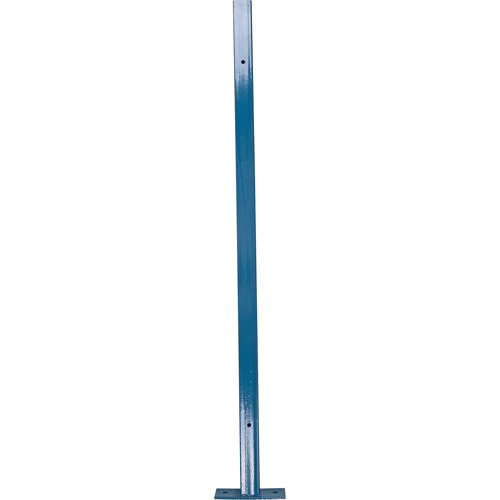 Poteau universel, 4,125' h x 2" la, Bleu Distribution Jean Lapalme