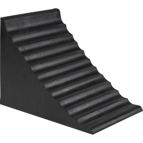 Wheel Chock, 9-7/8" x 7-1/8" x 7-1/2", Black Distribution Jean Lapalme