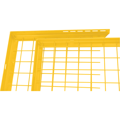 Wire Mesh Partition Components - Adjustable Filler Panels Distribution Jean Lapalme