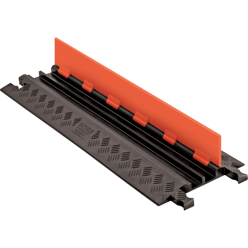 Guard Dog&reg; Low Profile Cable Protector, 2 Channels, 36" L x 11.94" W x 1.25" H Distribution Jean Lapalme