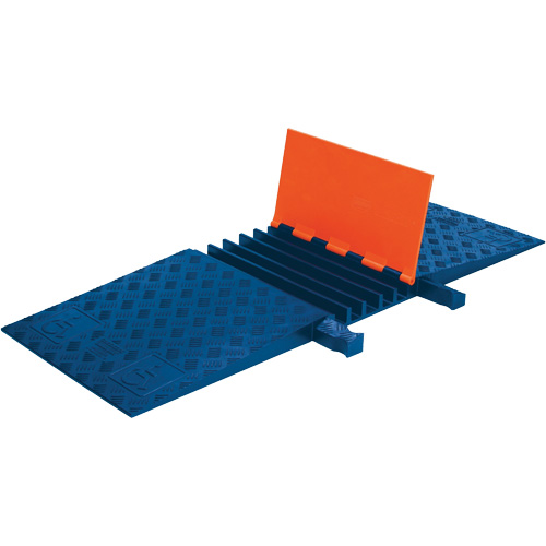 Guard Dog&reg; Cable Protector, 5 Channels, 20" L x 50" W x 1.88" H Distribution Jean Lapalme