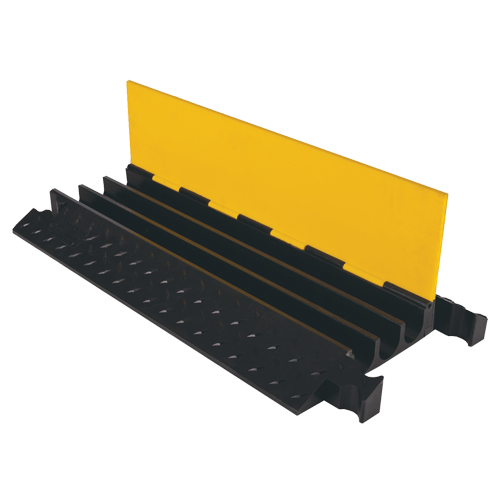 Yellow Jacket&reg; Heavy Duty Cable Protector, 3 Channels, 36" L x 18.5" W x 2.875" H Distribution Jean Lapalme