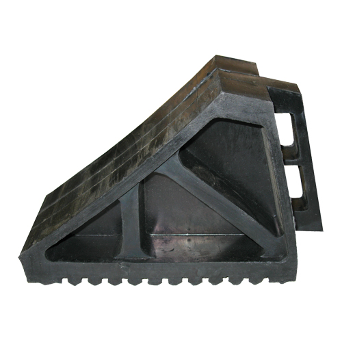 Wheel Chock, 10-5/8" x 7" x 4-1/2", Black Distribution Jean Lapalme