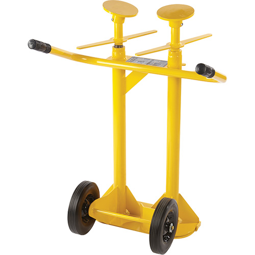 Two-Post Trailer-Stabilizing Jack Stands, 50 tons Lift Capacity Distribution Jean Lapalme