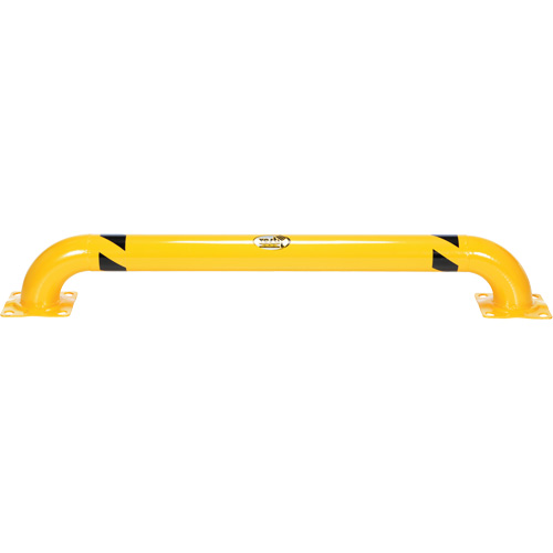 Low Profile Rack Guard, 5.3' W x 0.74' H, Yellow Distribution Jean Lapalme