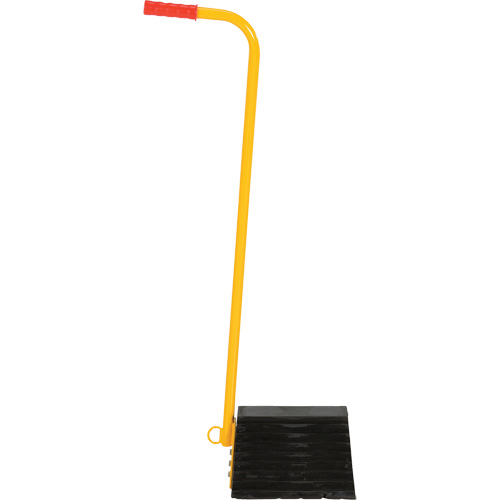 Cale de roue avec poign&eacute;e ergonomique, 9-1/4" x 8" x 6", Noir Distribution Jean Lapalme