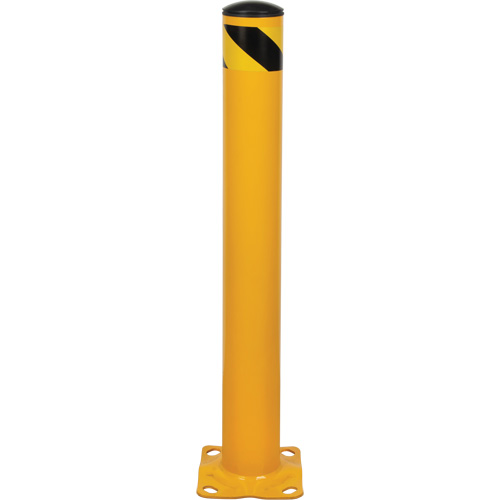 Butoir, Acier, 36" h x 4-1/2" la, Jaune Distribution Jean Lapalme