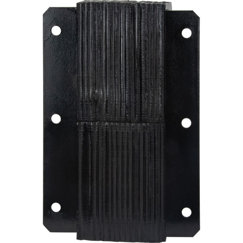 Laminated Dock Bumpers, Vertical, Rubber, 11" W x 6" D x 20" H Distribution Jean Lapalme