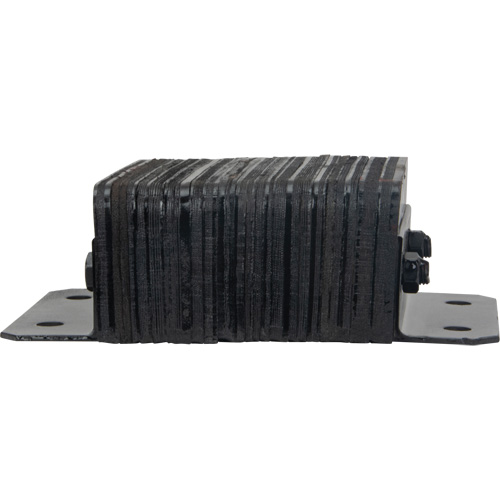 Butoirs de quai lamell&eacute;s, Horizontal, Caoutchouc, 12" la x 4" p x 10" h Distribution Jean Lapalme