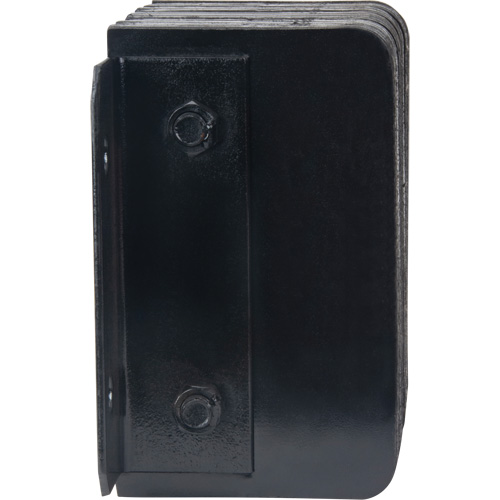 Laminated Dock Bumpers, Horizontal, Rubber, 12" W x 6" D x 10" H Distribution Jean Lapalme