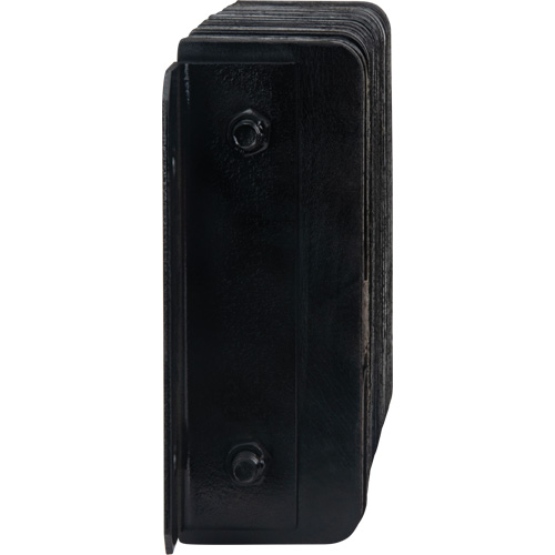 Laminated Dock Bumpers, Horizontal, Rubber, 18" W x 4" D x 12" H Distribution Jean Lapalme