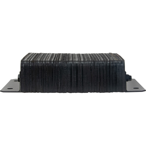 Laminated Dock Bumpers, Horizontal, Rubber, 18" W x 4" D x 12" H Distribution Jean Lapalme
