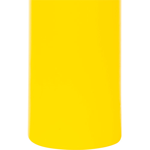 Polyethylene Bollard Cover, 4-1/2" Dia. x 52" L, Red/Yellow Distribution Jean Lapalme