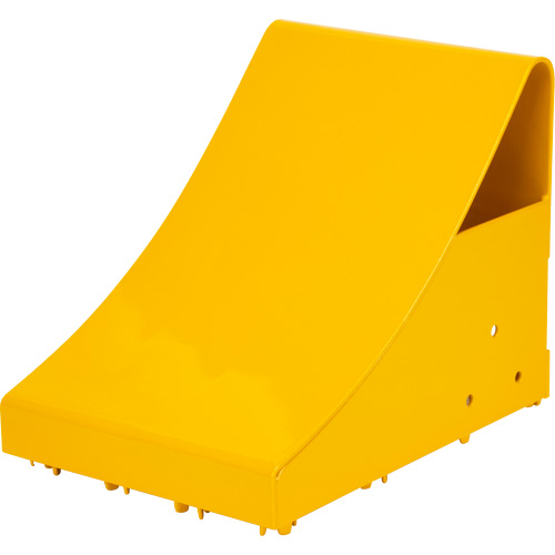 Cales-roue pour la glace, Acier, Jaune, 8-1/16" la x 10-5/8" p x 8-13/16" h Distribution Jean Lapalme