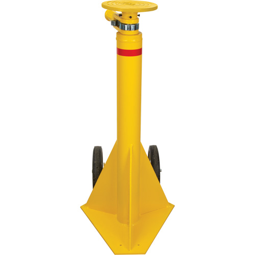100,000 lbs. Static Capacity Ratchet Trailer Jack, 20 tons Lift Capacity Distribution Jean Lapalme