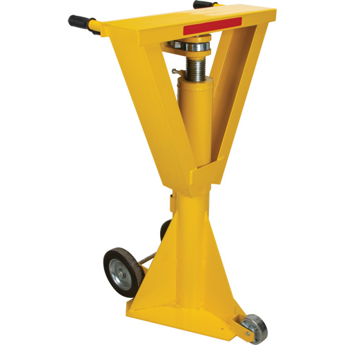 100,000 lbs. Static Capacity Ratchet Beam Trailer Jack, 20 tons Lift Capacity Distribution Jean Lapalme