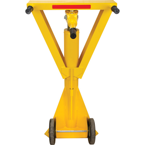 100,000 lbs. Static Capacity Ratchet Beam Trailer Jack, 20 tons Lift Capacity Distribution Jean Lapalme