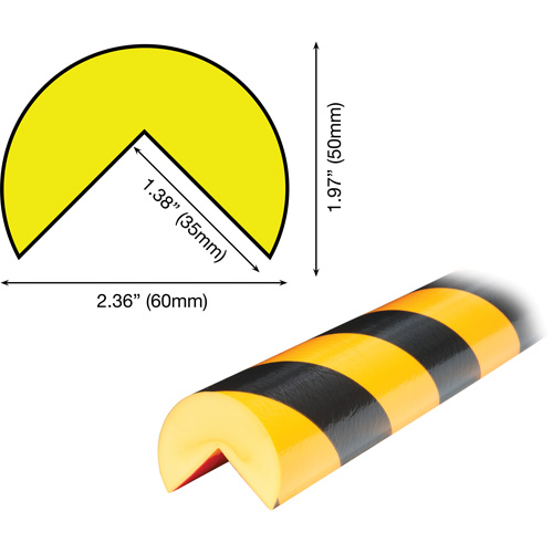 A Plus Profile 1M Corner Protection Bumper Guard Distribution Jean Lapalme