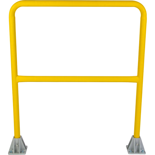 Garde-corps pour barri&egrave;re de s&eacute;curit&eacute;, Acier, 36" lo x 42" h, Jaune Distribution Jean Lapalme