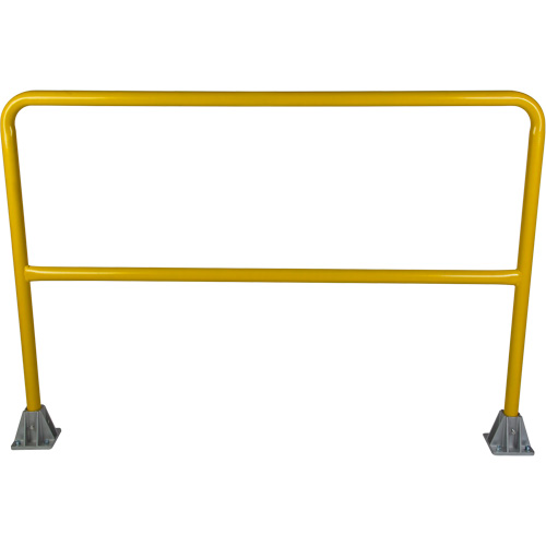 Safety Gate Railing, Steel, 60" L x 42" H, Yellow Distribution Jean Lapalme