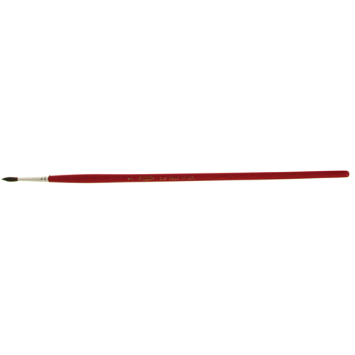 Round Marking Paint Brush, 9/64" Brush Width, Camel Hair, Wood Handle Distribution Jean Lapalme