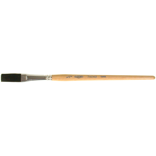 One Stroke Paint Brush, 1/2" Brush Width, Ox Hair, Wood Handle Distribution Jean Lapalme