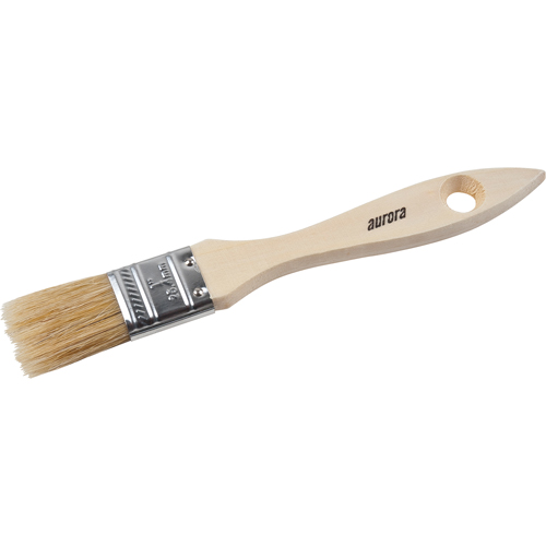 Pinceaux s&eacute;rie AP200, Soie blanche, Manche Bois, Largeur de 1" Distribution Jean Lapalme