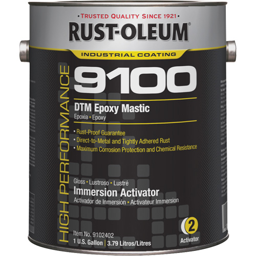 Activateur standard pour mastic &eacute;poxy DTM du syst&egrave;me 9100, Gallon Distribution Jean Lapalme