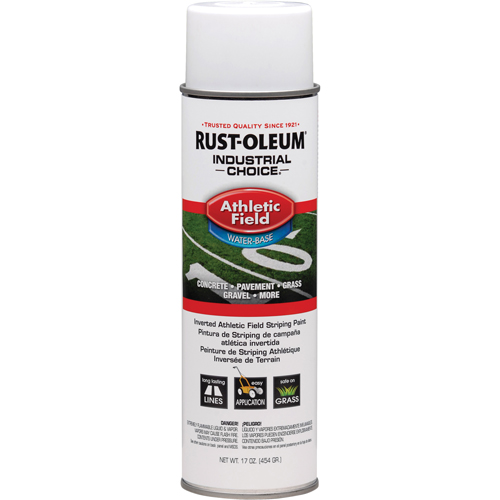 Industrial Choice&reg; AF1600 Athletic Field Striping Paint, White, 17 oz., Aerosol Can Distribution Jean Lapalme