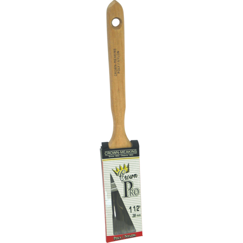Angular Pro Paint Brush, Poly/Nylon, Wood Handle, 1-1/2" Width Distribution Jean Lapalme
